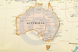 Map of Australia