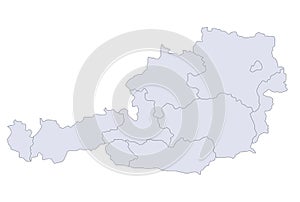 Map Austria