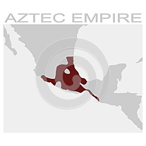 map of the aztec empire