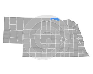 Map of Boyd in Nebraska