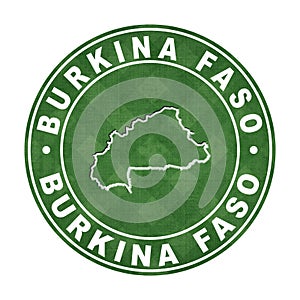 Map of Burkina Faso Football Field