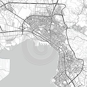 Map of the city of Solonika.