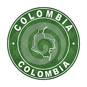 Map of Colombia Football Field