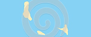 Map Comoros vector background. Isolated country texture