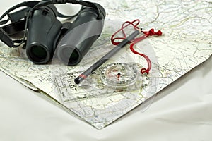 Map and compass