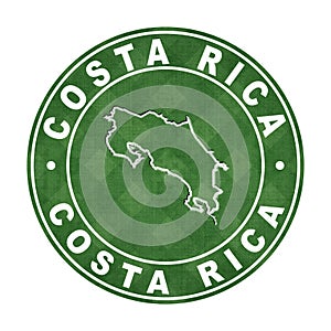 Map of Costa Rica Football Field