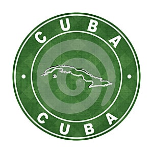 Map of Cuba Football Field