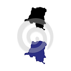 Map Democratic Republic of the Congo