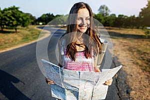 Map Direction Journey Wanderlust Explore Route Concept