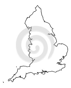 Map of England