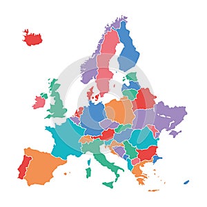 Map of EU