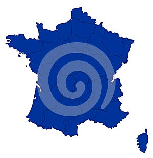 Map of France