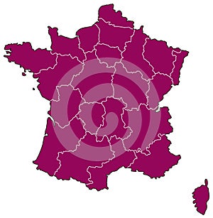 Map of France