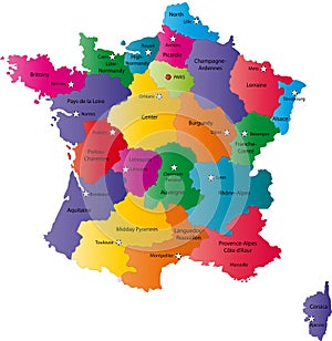 Map of France