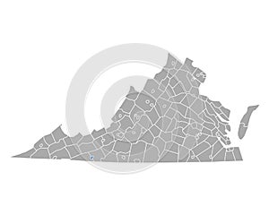 Map of Galax in Virginia