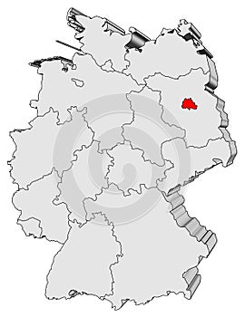 Map of Germany