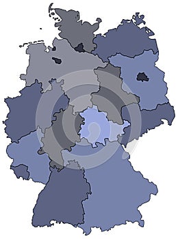 Map of Germany