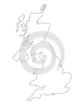 Map of Great Britain