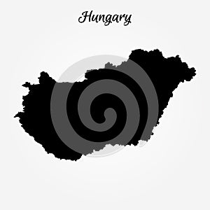 Map of Hungary
