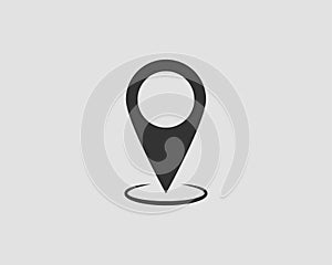 Map icons. Marker pointer. Pin location vector icon. GPS navigation symbol