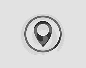 Map icons. Marker pointer. Pin location vector icon. GPS navigation symbol