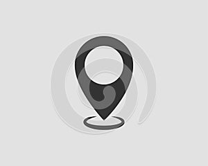 Map icons. Marker pointer. Pin location vector icon.