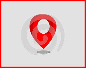 Map icons. Marker pointer. Pin location vector icon. GPS navigation symbol
