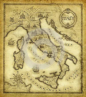 Map of Italy