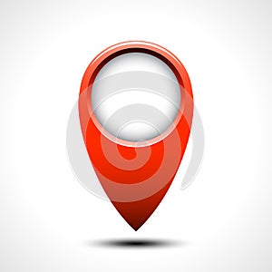 Map Locations icon. Vector illustration