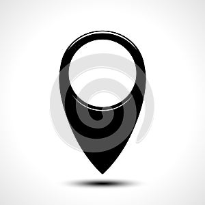 Map Locations icon. Vector illustration