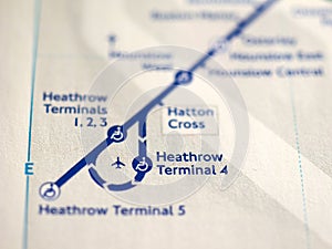 Map of London Underground