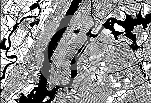 Map of Manhattan