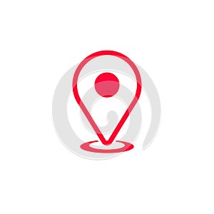 Map marker icon vector illustration