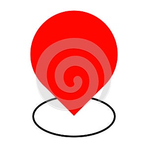 Map Marker icon vector