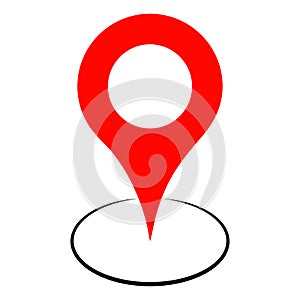 Map Marker icon vector