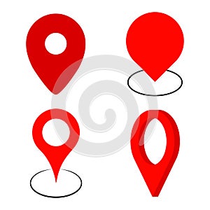 Map Marker icon vector
