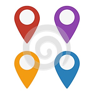 Map Marker Icons set