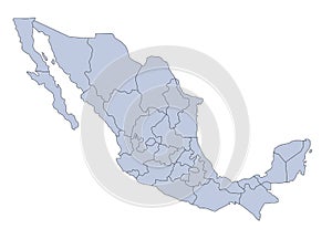 Map Mexico