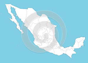 Map of Mexico