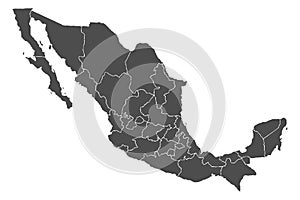 Map of Mexico