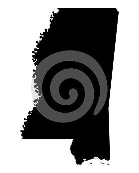 Map of Mississippi