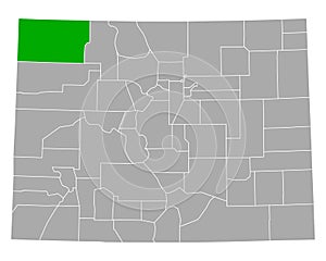 Map of Moffat in Colorado