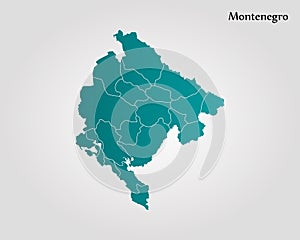 Map of Montenegro