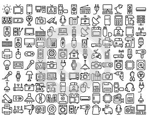 Map and Navigation Isolated Vector Icons set that can easily modify or editxc