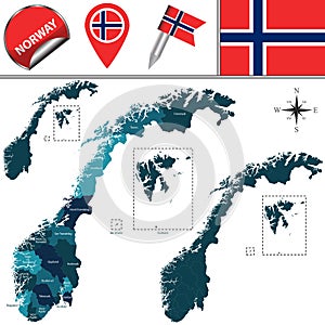Map of Norway