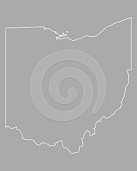 Map of Ohio