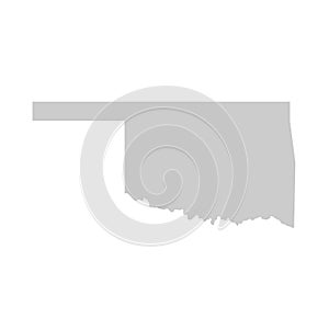 Map of Oklahoma, OK