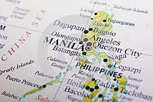 Map of Philippines photo