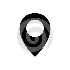 Map pin vector icon. Web design icon. location symbol. Map gps illustration. Travel pin logo. Vector EPS 10