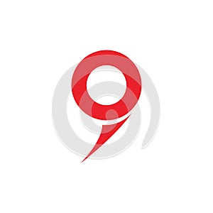 map point location pin vector icon for mapping and satellite allocation